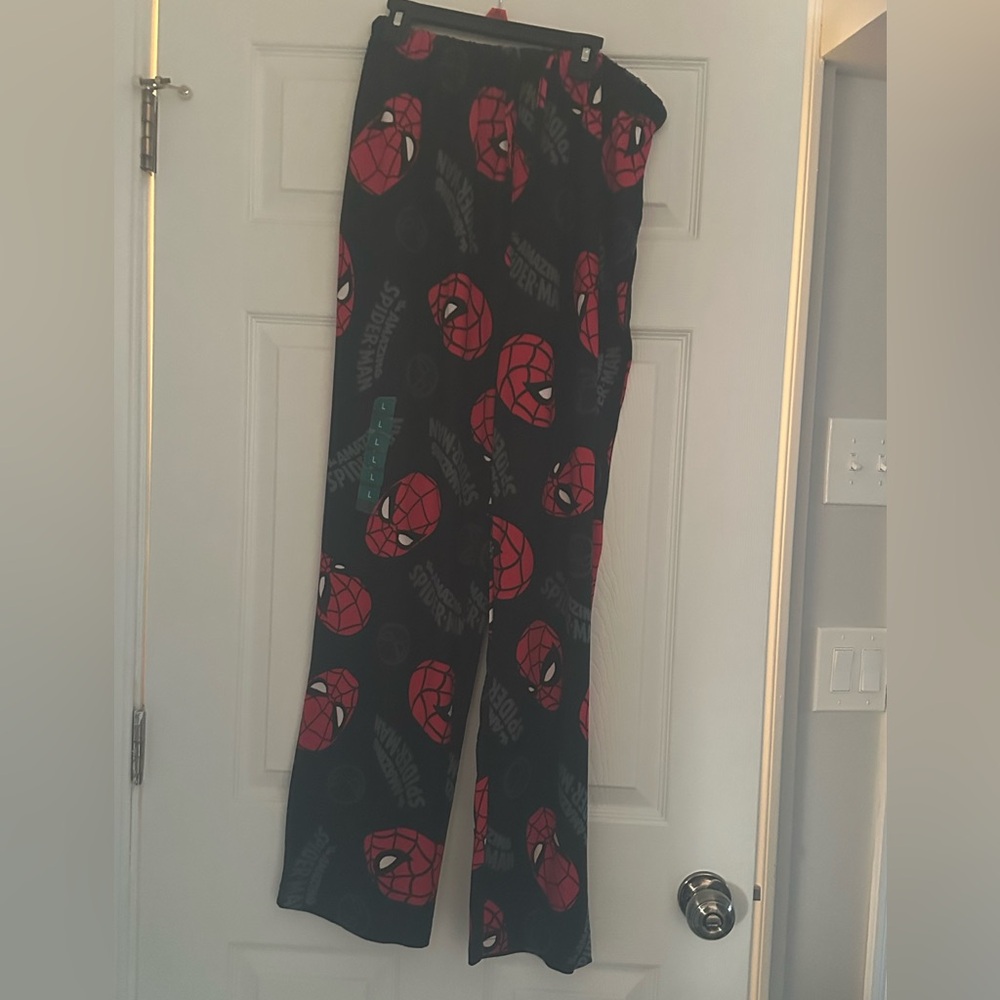 Marvel Red and Black Pajama Pants
